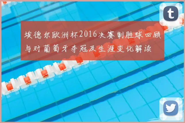 埃德尔欧洲杯2016决赛制胜球回顾与对葡萄牙夺冠及生涯变化解读