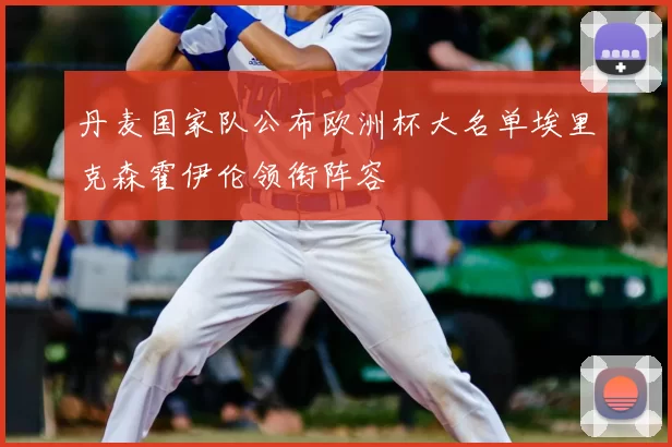 丹麦国家队公布欧洲杯大名单埃里克森霍伊伦领衔阵容