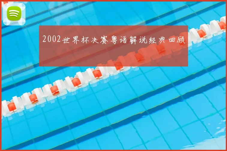 2002世界杯决赛粤语解说经典回顾